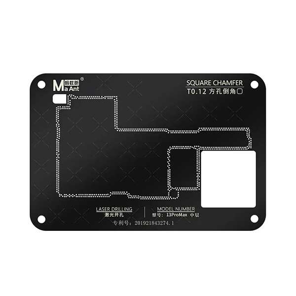 شابلون مگنتی طبقات آیفون 13/13mini/13Pro/13Promax برند Ma Ant