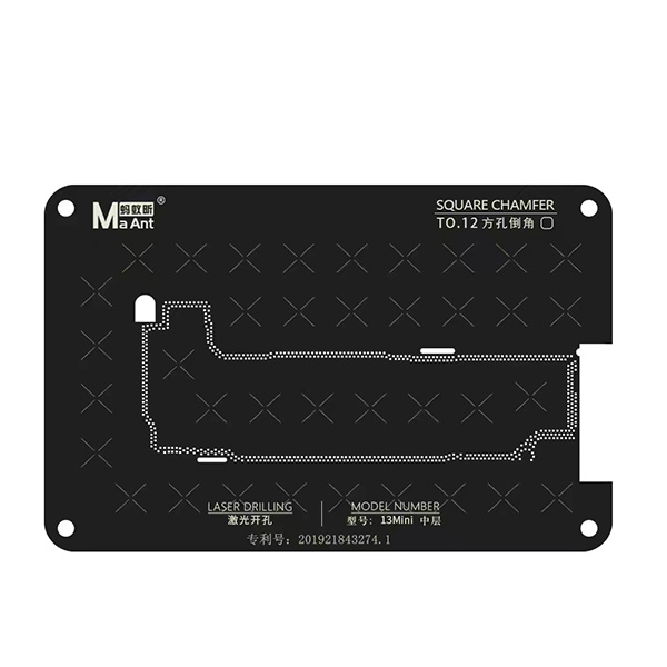 شابلون مگنتی طبقات آیفون 13/13mini/13Pro/13Promax برند Ma Ant