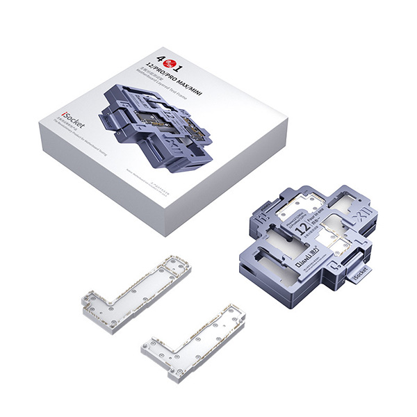 فیکسچر iSocket آیفون 12 / 12Pro / 12Mini / 12Promax برند Qianli