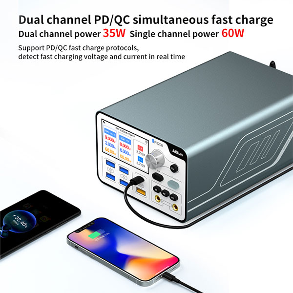 منبع تغذیه هوشمند Aixun مدل p3208