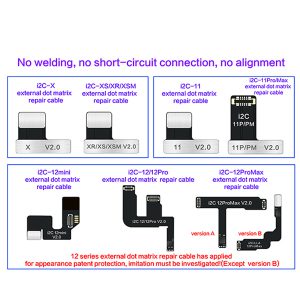 تگ فیس آیدی آیفون برند i2C