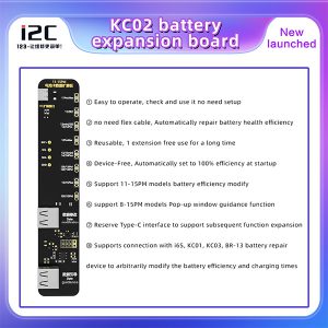 برد درصد باتری i2C مدل KC02