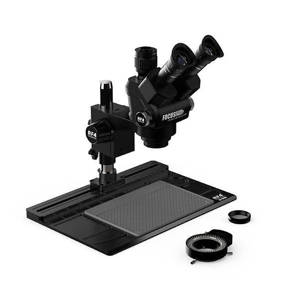 میکروسکوپ 3 چشم RF4 مدل 6555PRO MAX پایه متحرک