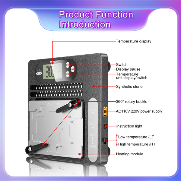 پری هیتر T18 برند i2C