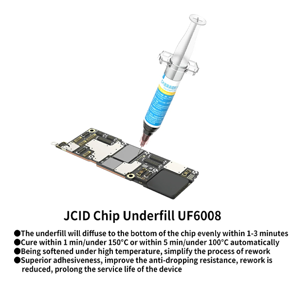 چسب زیر آیسی UF6008 برند JC