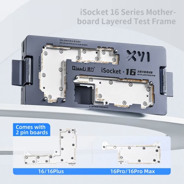 فیکسچر طبقات iSocket آیفون سری 16 برند Qianli
