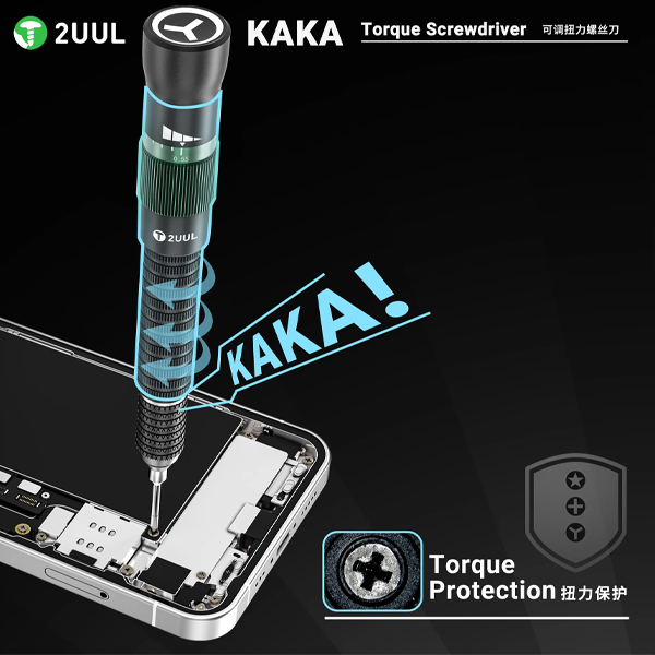 پیچ گوشتی ترکمتر دار 2UUL مدل KAKA