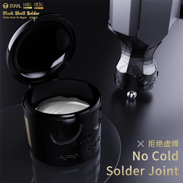 خمیرقلع Black skull برند 2UUL