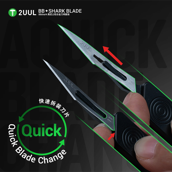 دسته تیغ آلمینیومی BBshark BL11 برند 2UUL