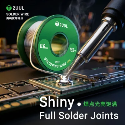 سیم لحیم 183 سایز 0.3mm برند 2UUL